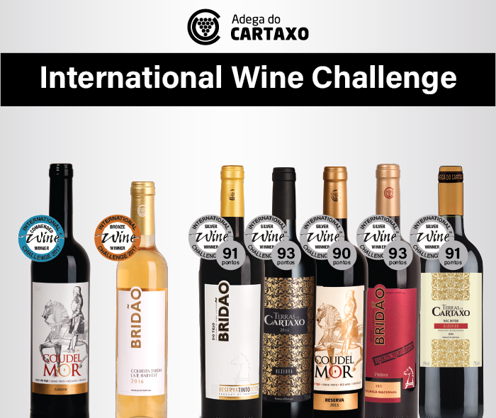 International Wine Challenge Premeia vinhos da Adega do Cartaxo