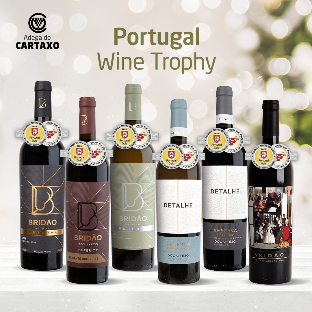 6 medalhas de Ouro no Concurso Portugal Wine Trophy