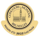 Concours Mondial de Bruxelles  Gold 2022