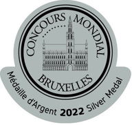 Concours Mondial de Bruxelles  Silver 2022