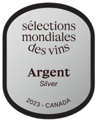Sélections Mondiales des Vins Canada Silver 2023