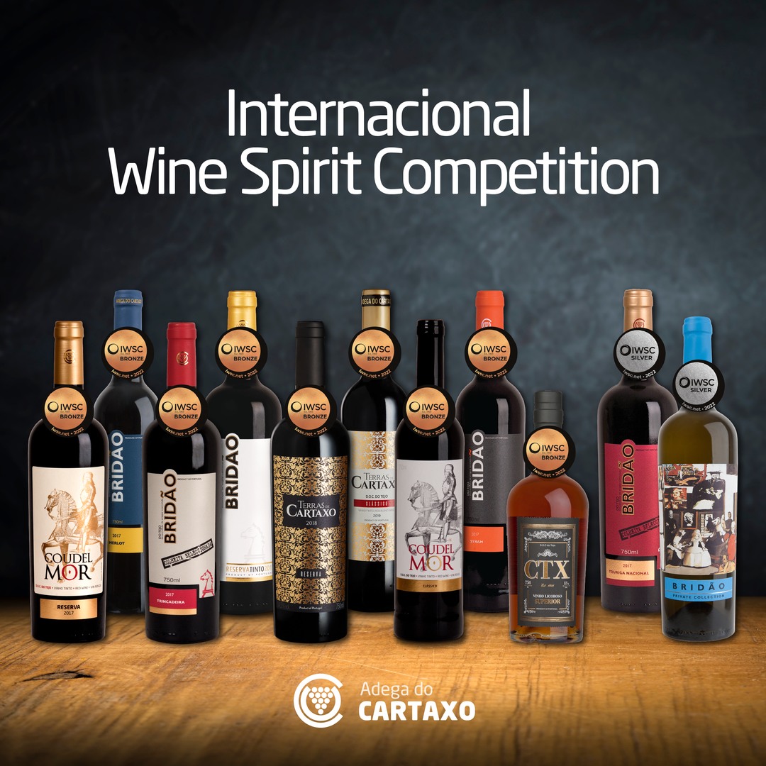 O concurso International Wine & Spirit Competition - IWSC atribuiu aos nossos vinhos 11 medalhas