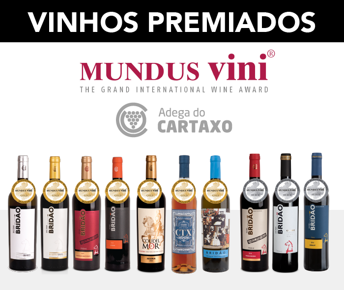 Adega do Cartaxo conquista 10 medalhas no concurso Mundus Vini