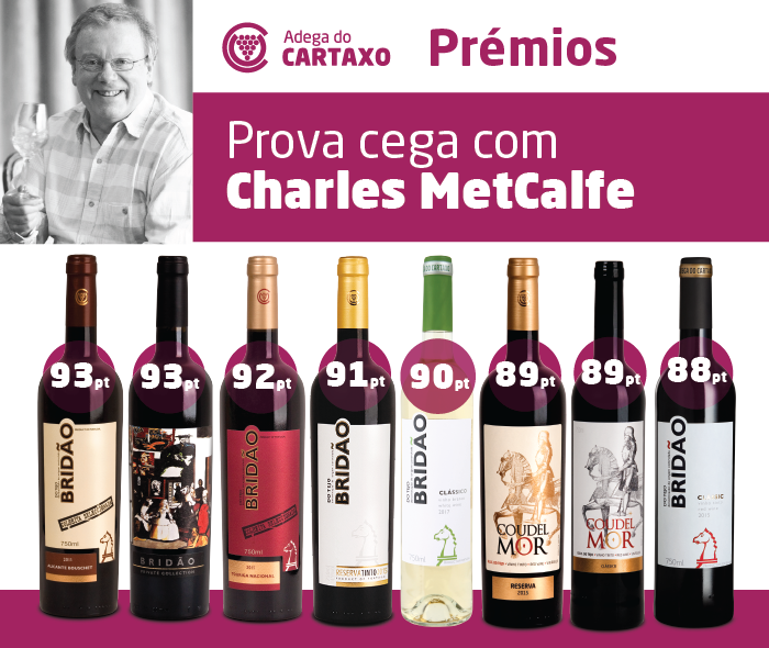 Charles Metcalf tastes wines Adega do Cartaxo