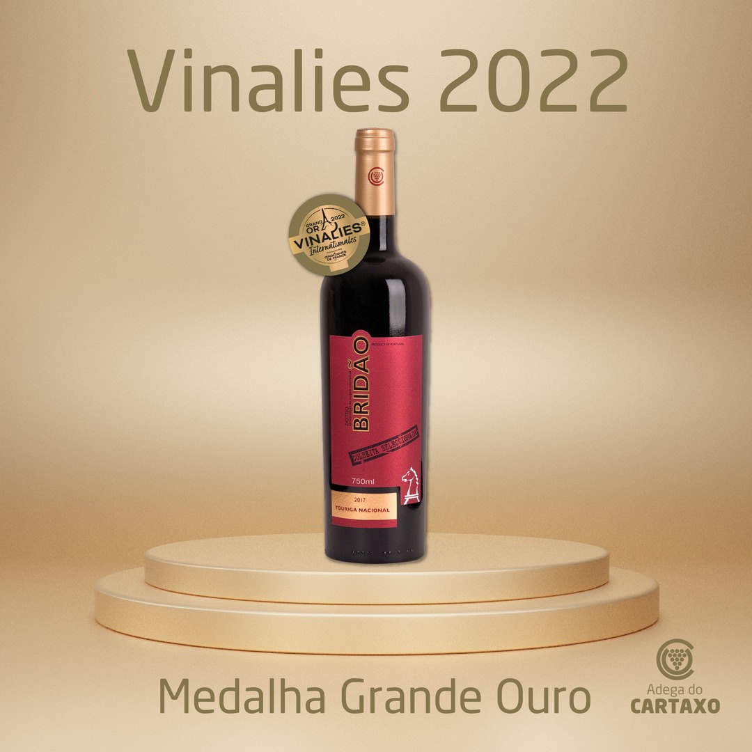 Bridão Touriga Nacional as the Best Red Wine at the Vinalies Internationales Contest