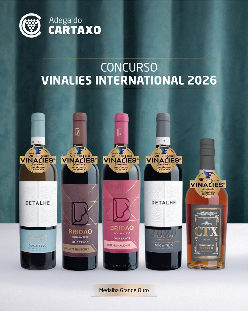 A Adega do Cartaxo volta a destacar-se no prestigiado concurso 𝐕𝐢𝐧𝐚𝐥𝐢𝐞𝐬 𝐈𝐧𝐭𝐞𝐫𝐧𝐚𝐭𝐢𝐨𝐧𝐚𝐥 𝟐𝟎𝟐𝟔