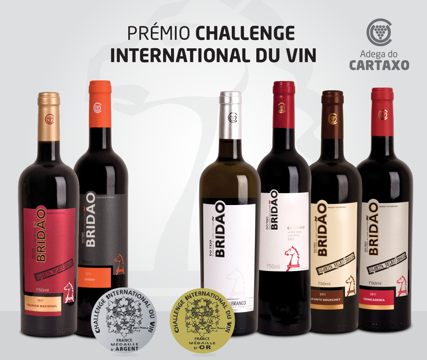 Adega do Cartaxo won 6 medals at the Challenge International du Vin Contest