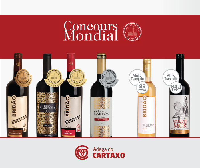 Adega do Cartaxo shines at the Brussels World Contest